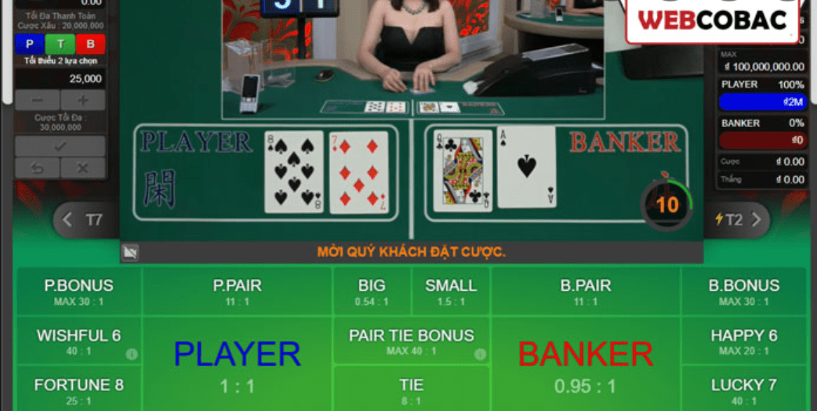 Chien thuat cuc dinh trong Baccarat chien thang de nhu an banh